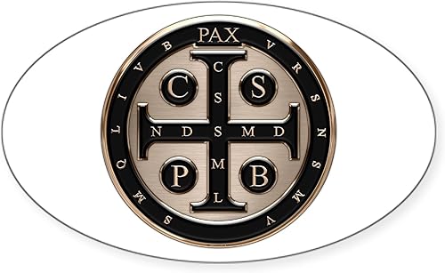 Miniatura 4 de CafePress Pegatina ovalada para parachoques de coche de San Benito