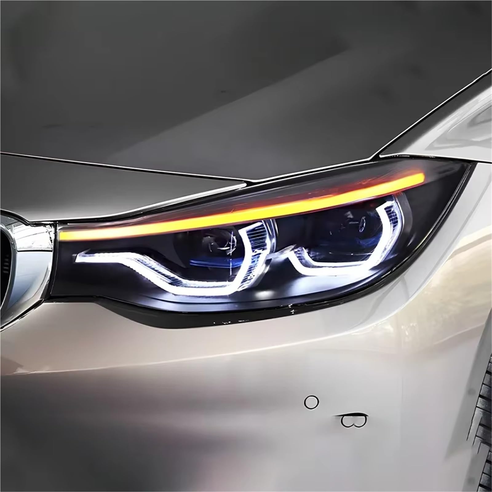 Per BMW Per La Serie 3 320i F34 GT 2013-2020 Gruppo Faro Anteriore Conjunto Faro Delantero | Accessori per lenti per proiettori per aggiornamento gruppo fari per auto