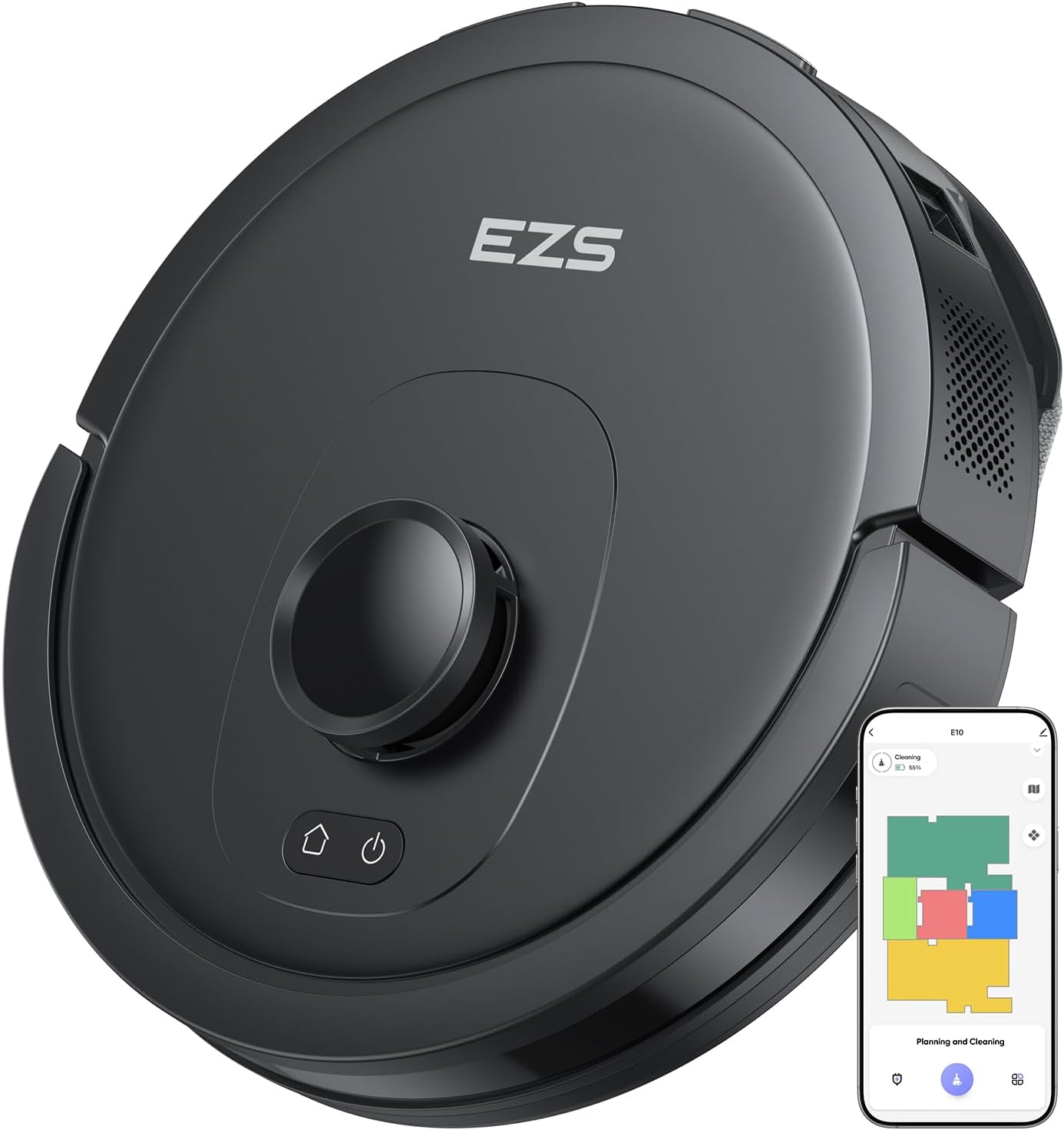 Aspirador Robô Ecovacs Deebot E10 5500 Pa