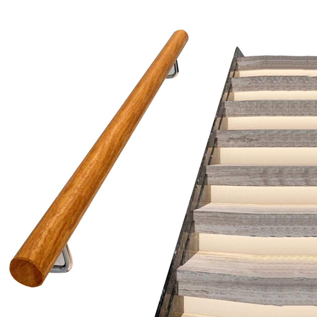 Rampe d'escalier antidérapante en bois pour sécuriser les pas des enfants
