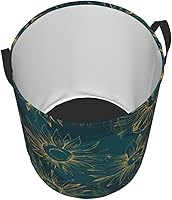 Vista 39 de Butterfly Laundry Hamper Large Collapsible Laundry Baskets with Handles Easy Carry Round Storage Basket Dirty Clothes Hamper Blanket Basket for