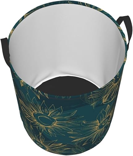 Miniatura 39 de Butterfly Laundry Hamper Large Collapsible Laundry Baskets with Handles Easy Carry Round Storage Basket Dirty Clothes Hamper Blanket Basket for