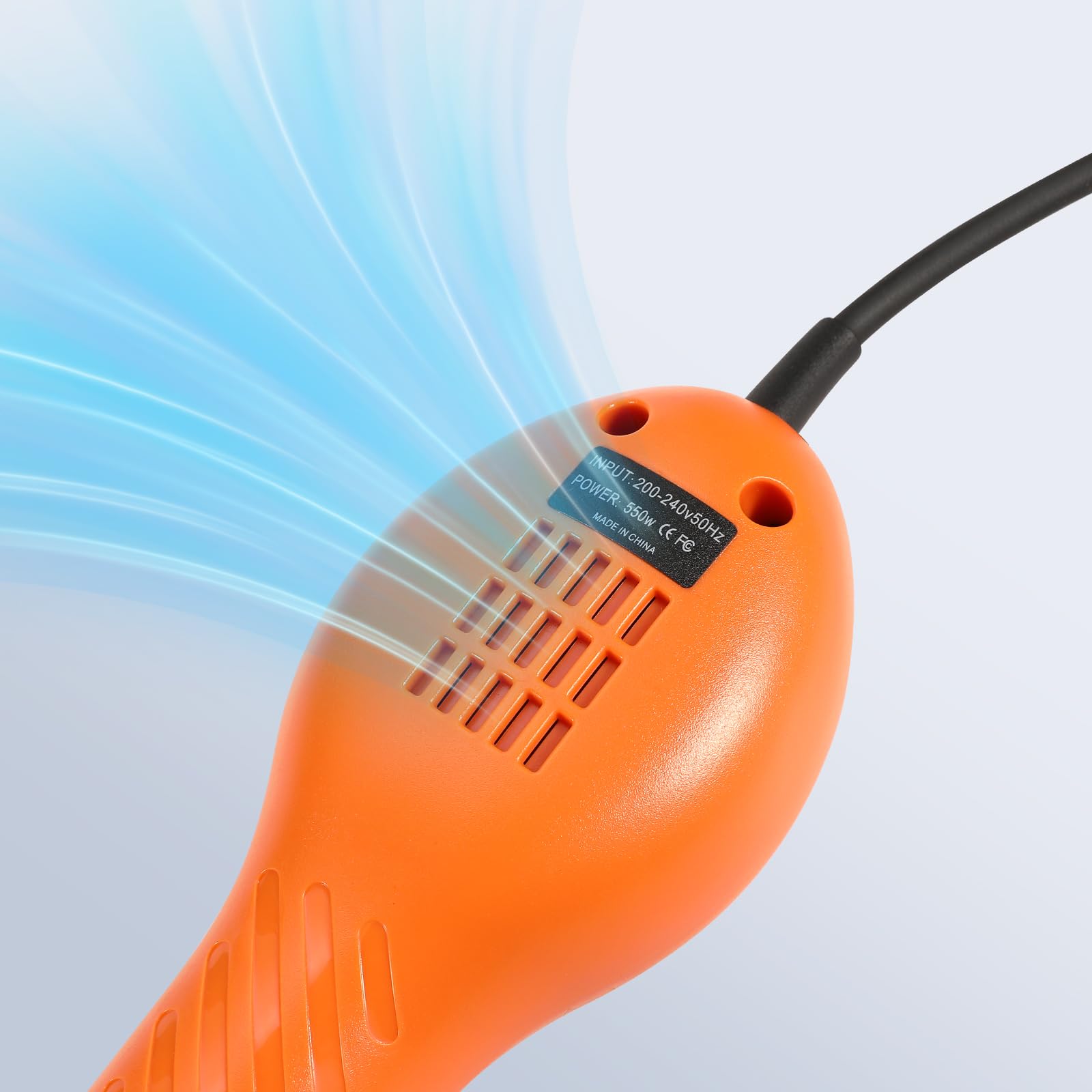 Estación de retrabajo de aire caliente 8028, pistola digital de aire caliente de retrabajo SMd portátil, con boquilla, conversión ° C / ° F