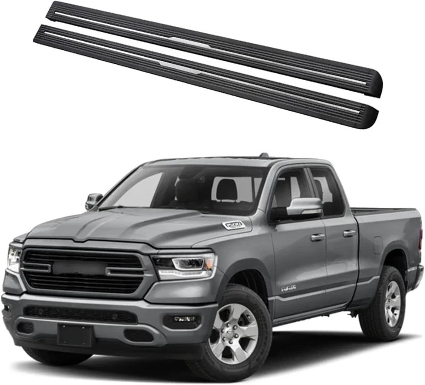 Electric Running Boards Side Step Compatible for Ford F150 Ram1500 Compatible for Chevrolet Silverado GMC Sierra Tacoma