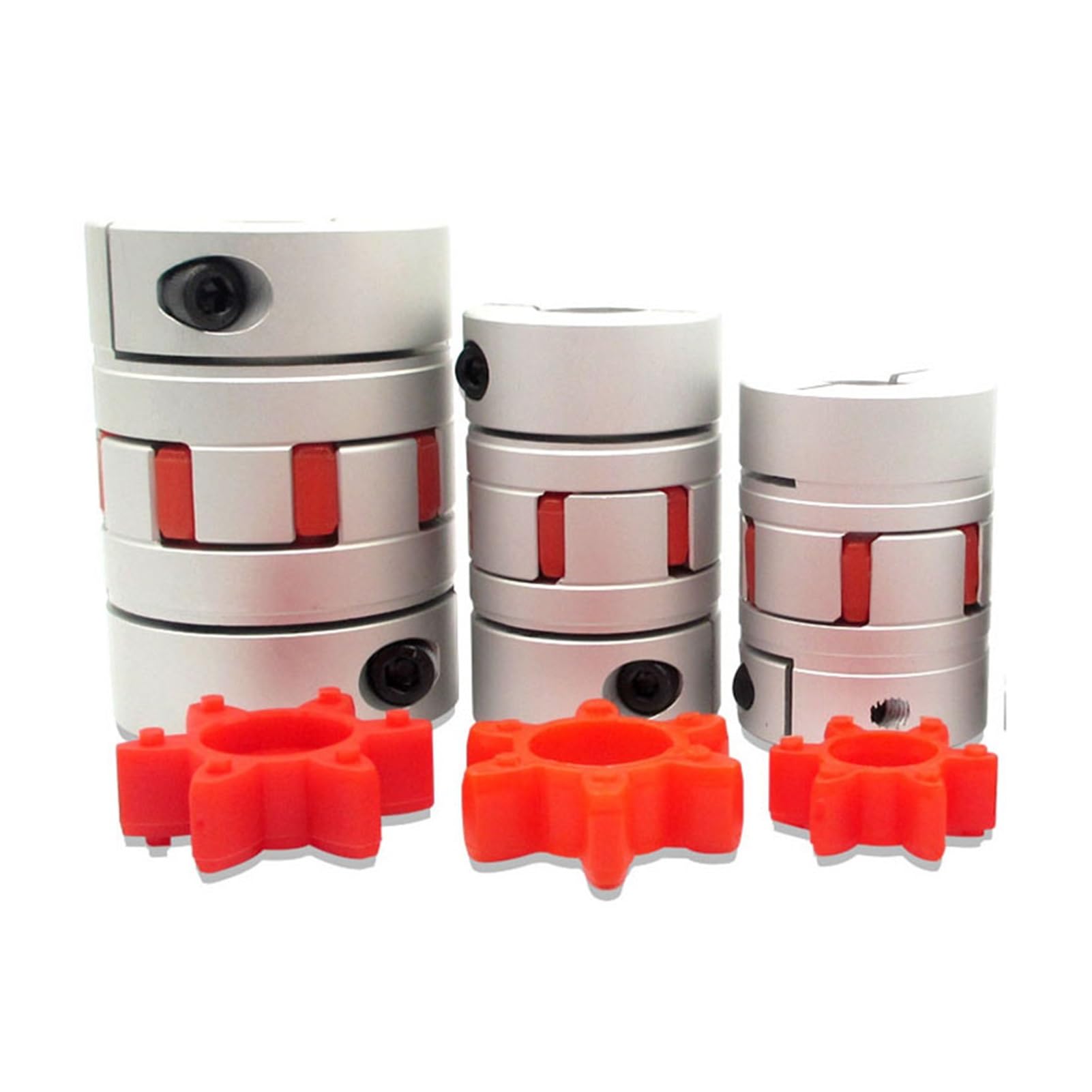 SSIMOO 12-25mm Aleación De Aluminio CNC Flexible Ciruela Araña Eje Acoplador Servomotor Conector Manga D45L66 Kindly (Size : 12mm-20mm)