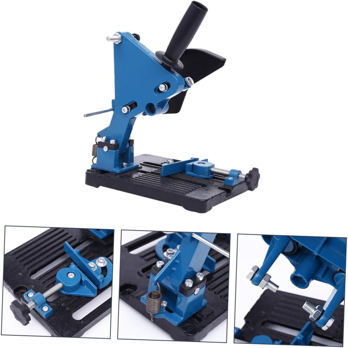 Mikikit Angle Stand Cutting Machine Holder Upgraded Desktop Angle Rack with Locking Knob for Stable Cutting Nonslip Surface and High Strength Lever for Accurate Use