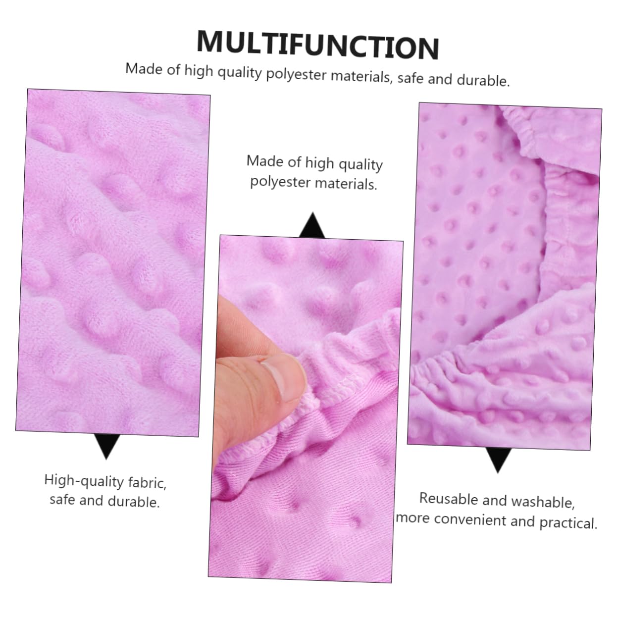 Toyvian 2pezzi Copertura Per Faldine Traspirante Per Fasciatoio Lavabile e Facile Da Rimuovere Protegge Tuo Con Materiale Morbido e Della Per Passeggini e Seggiolini Auto