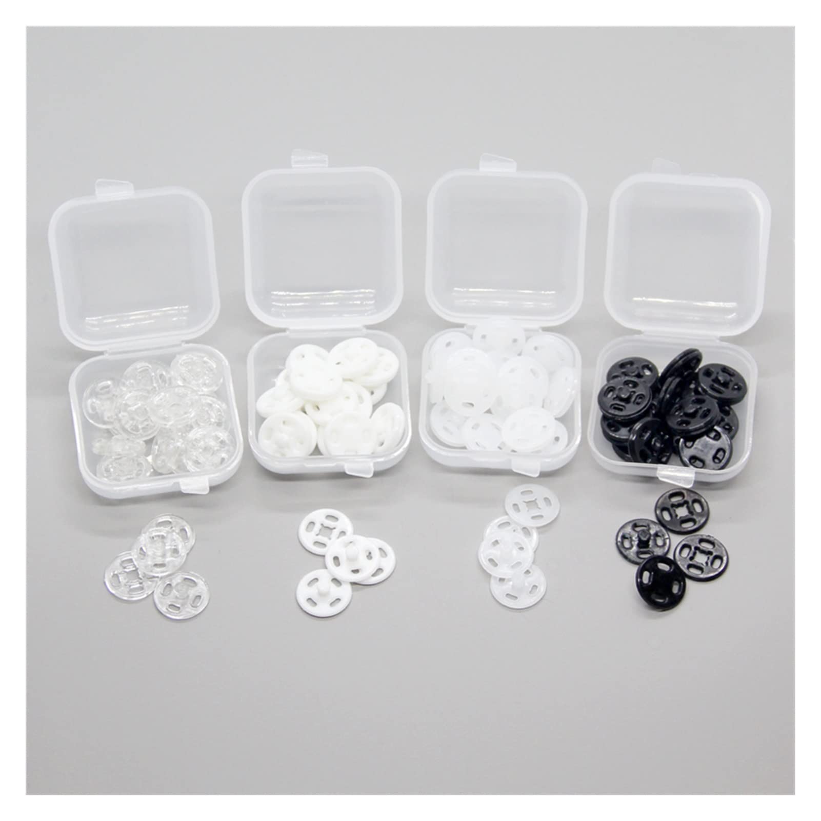 20 stuks 7 mm/10 mm/13 mm/15 mm/18 mm/21 mm kleine ABS kunststof drukknopen drukknop naaien accessoire (zwart, 13 mm 20 stuks 7 mm/10 mm/13 mm/15 mm/18 mm/21 mm kleine ABS kunststof drukknopen drukknop naaien accessoire (zwart, 13 mm