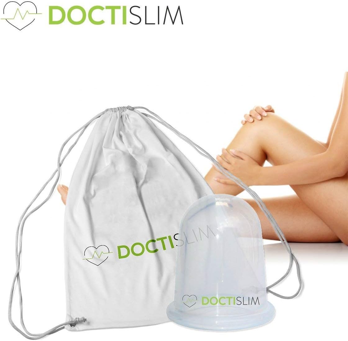 Doctislim Doctislim - Anti-Cellulite Suction Cup - Anti-Cellulite E-Book Slimming Recipes - Cellulite Cup - Slimming Product