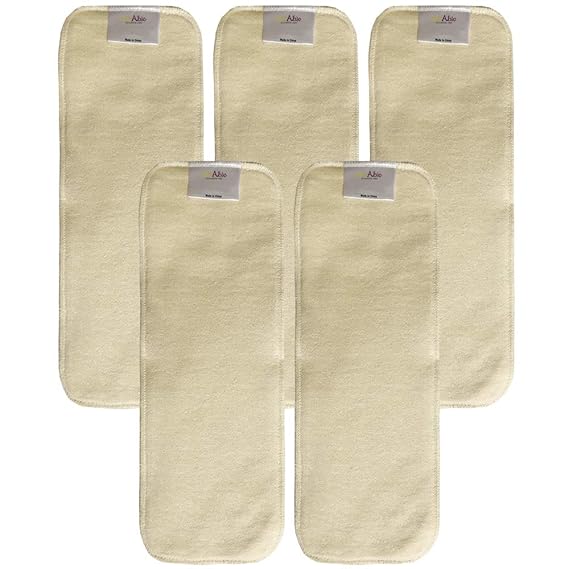 Hemp Diaper Inserts: Overnight Cloth Diaper Doubler Booster Pads