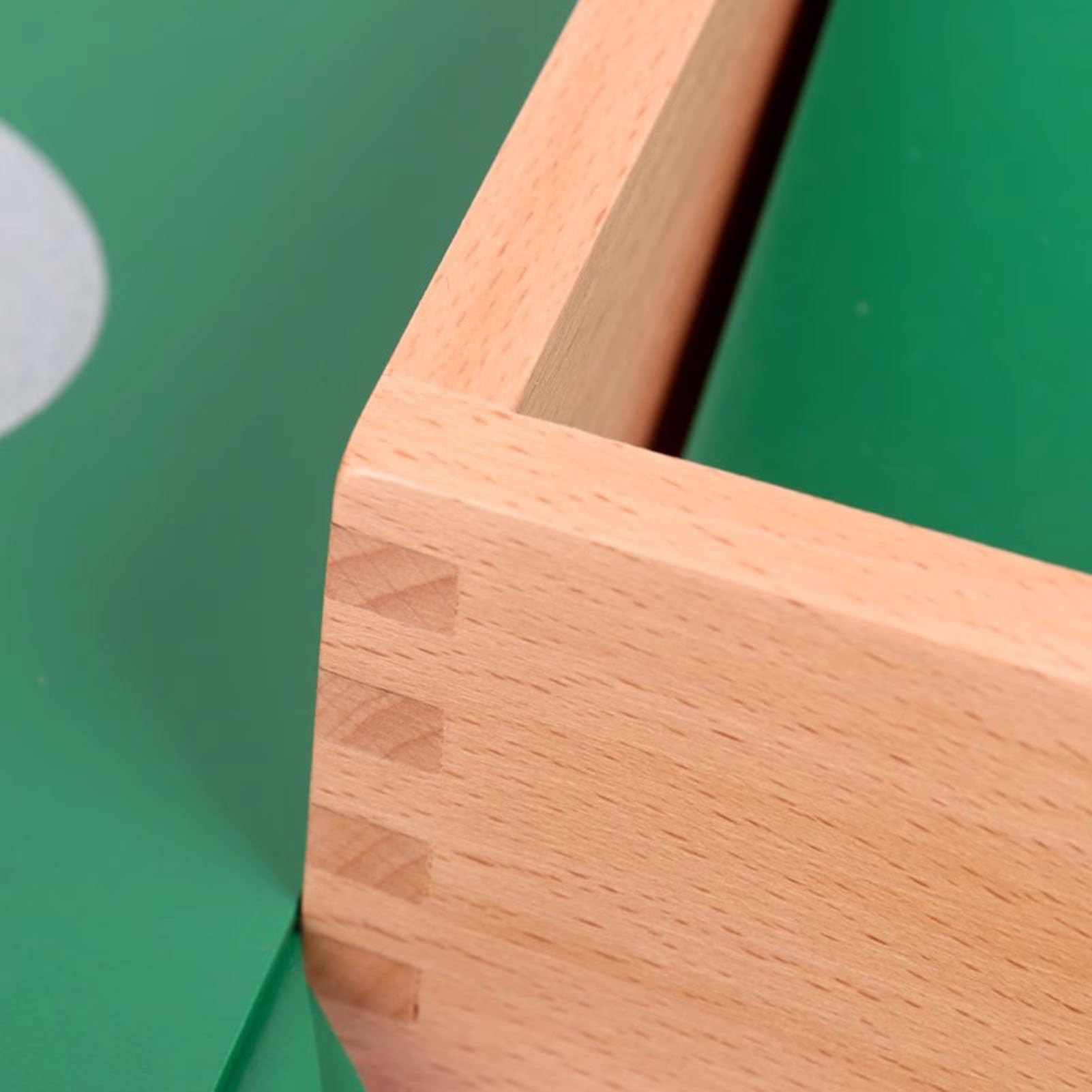 Montessori Papel de Lija Material matemático Caja de cartón de Madera, Aprendizaje en la Primera Infancia Enseñanza SIDA