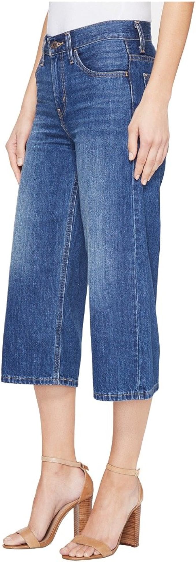 Levi's Women's The Culotte Jeans, Rest Stop Blues, 34 (US 18) : Amazon.ca:  Clothing, Shoes \u0026 Accessories