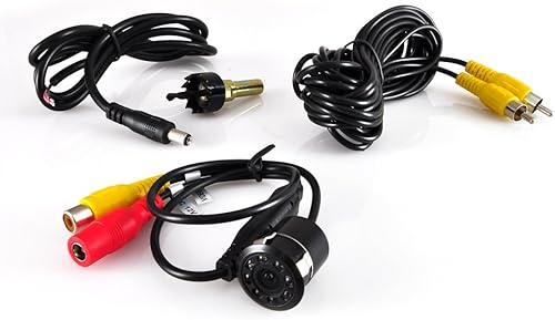 Miniatura 2 de Pyle PLCM12, cámara de retrovisor para estacionamiento asistido (de visión nocturna, impermeable, distancia escala línea de visualización, montaje