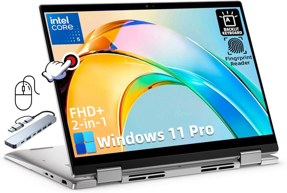 Amazon.co.jp: Dell Inspiron 2 in 1ノートパソコン - 14インチ FHD