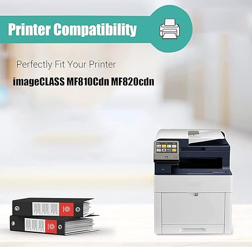 Miniatura 2 de Cartuchos de tóner compatibles de repuesto para Canon 034 CRG-034 para impresora ImageCLASS MF810Cdn MF820cdn cian