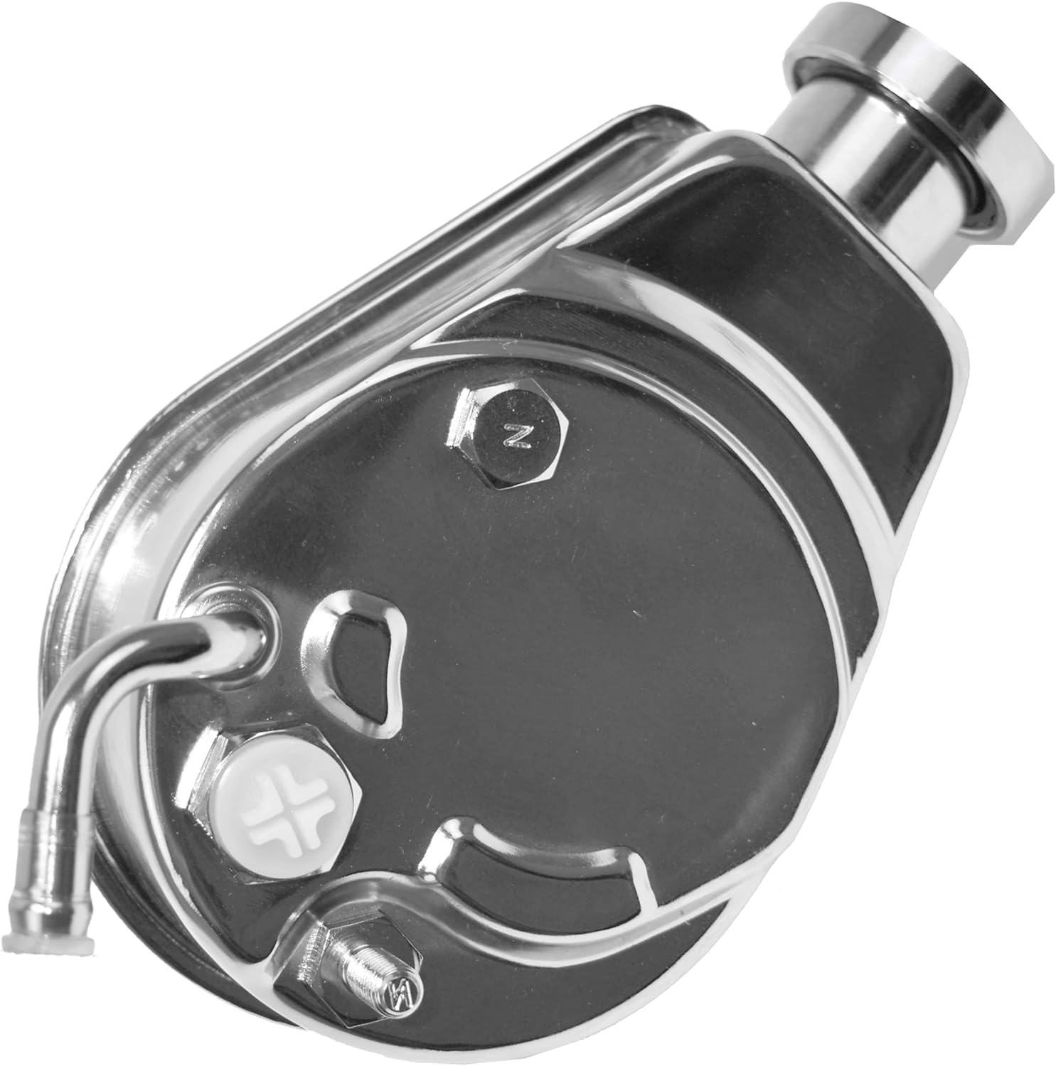 Power Steering Pump Saginaw P Series 5/8″ Keyway Pulley Shaft – Compatible with GM Vehicles GMC Chevrolet Chevy Buick Oldsmobile Pontiac Chrome Power Steering Pump Saginaw P Series 5/8″ Keyway Pulley Shaft – Compatible with GM Vehicles GMC Chevrolet Chevy Buick Oldsmobile Pontiac Chrome