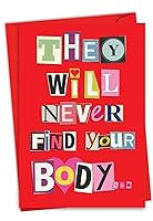 Algopix Similar Product 8 - NobleWorks Funny Card for Valentines