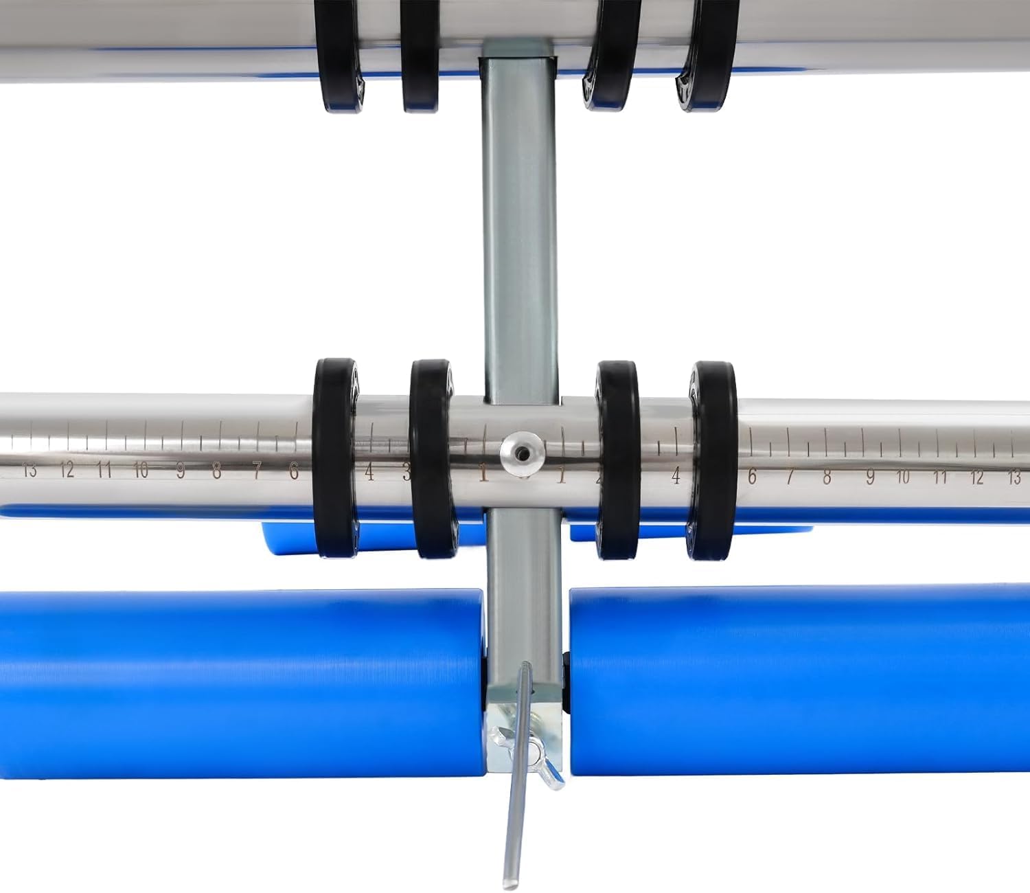 Adjustable Line Striping Machine for Parking Lots & Courts - 5.51in Tape Applicator with Circle Drawing Kit, Perfect for Road Marking & Sports Fields
