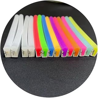 12V DIY LED Neon Strip Lights 6mm x 12mm Flexible Silicone Tube-1pc(Purple)