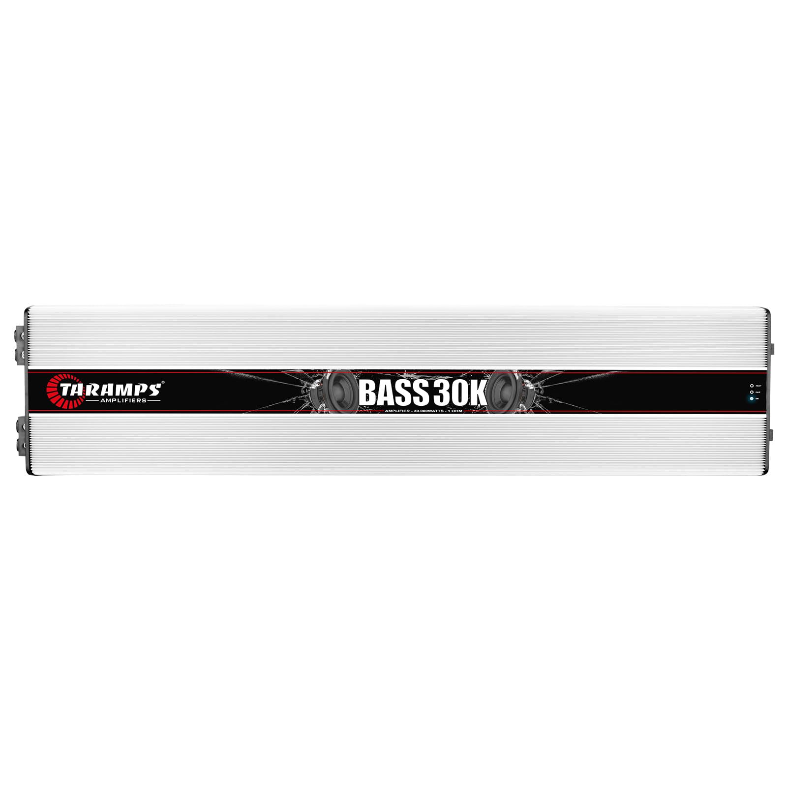 Taramps Bass 30k 1 Ohm Monoblock Amplifier 30000 Watts Rms 1 Channel Powerful Full Range Great for Sub/Bass Subsonic Filter Low Pass Car Audio Class D