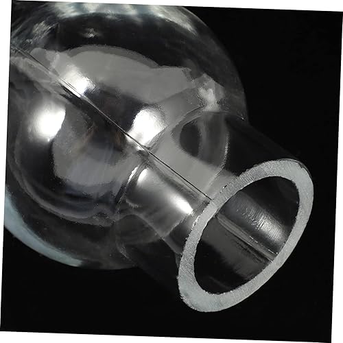 Miniatura 4 de Lámpara de chimenea pantalla de lámpara para lámparas de mesa, vintage globo vintage, pantalla de vidrio transparente, pantalla de lámpara de