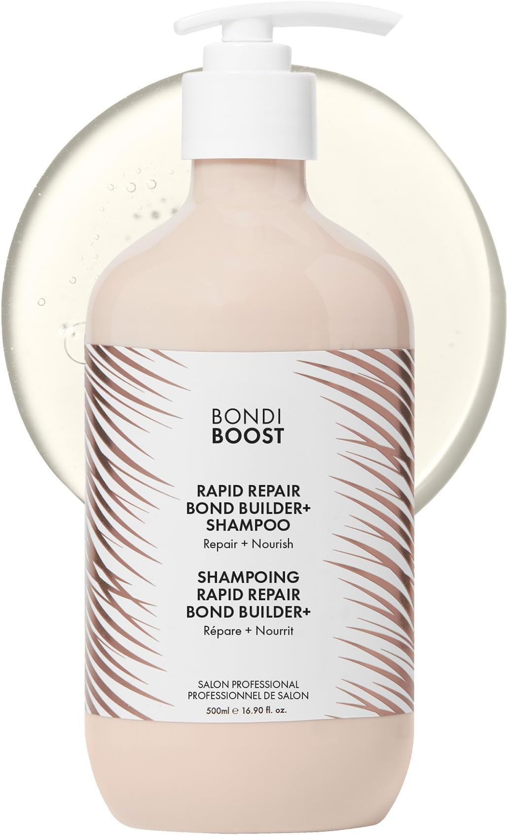 Rapid Repair Bond Builder + Shampoo for Damaged Hair [16.90 fl oz], Strengthening Formula for Restoring + Rebuilding Hair, Deep Conditioning + Nourishing Treatment for Healthier Results