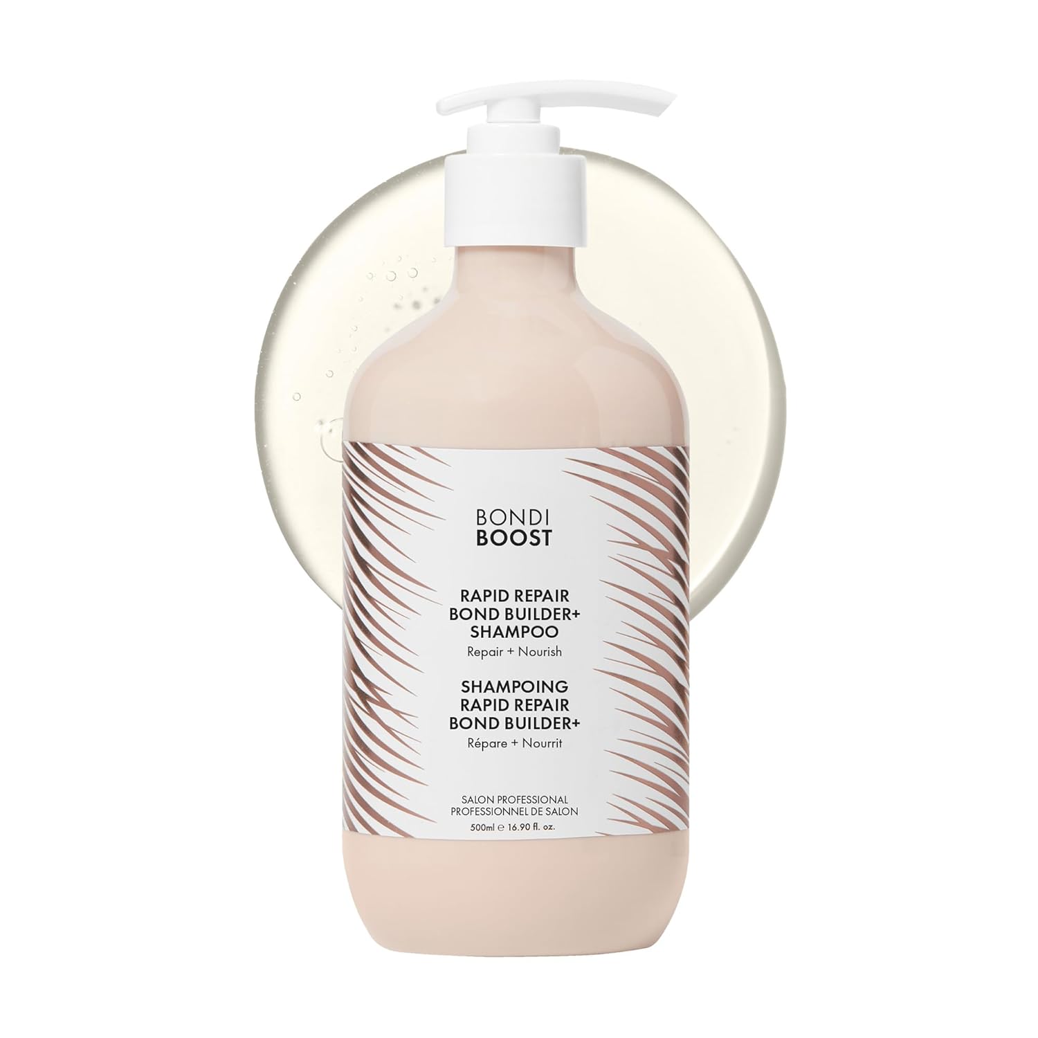 BONDIBOOST Rapid Repair Bond Builder + Shampoo for Damaged Hair [16.90 fl oz], Strengthening Formula for Restoring + Rebuilding Hair, Deep Conditioning + Nourishing Treatment for Healthier Results