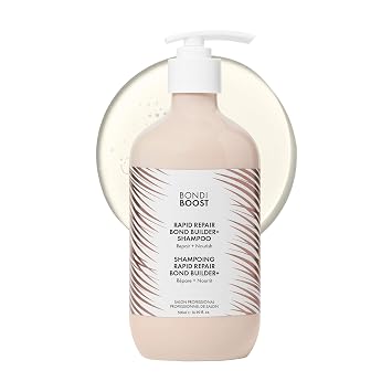 BONDIBOOST Rapid Repair Bond Builder + Shampoo for Damaged Hair [16.90 fl oz], Strengthening Formula for Restoring + Rebuilding Hair, Deep Conditioning + Nourishing Treatment for Healthier Results