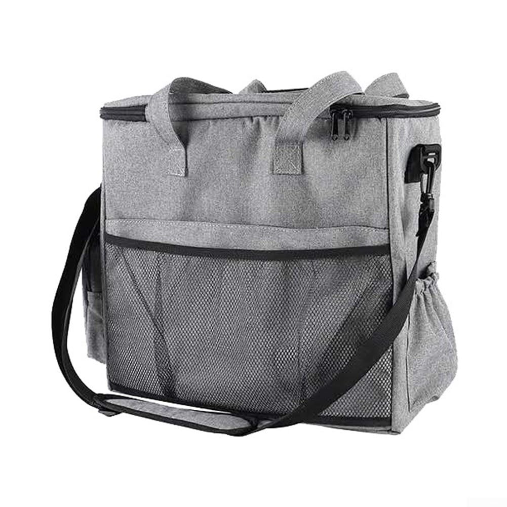 Bolsa de viaje para mascotas con 2 cuencos, mochila impermeable Oxford para camping con tu perro