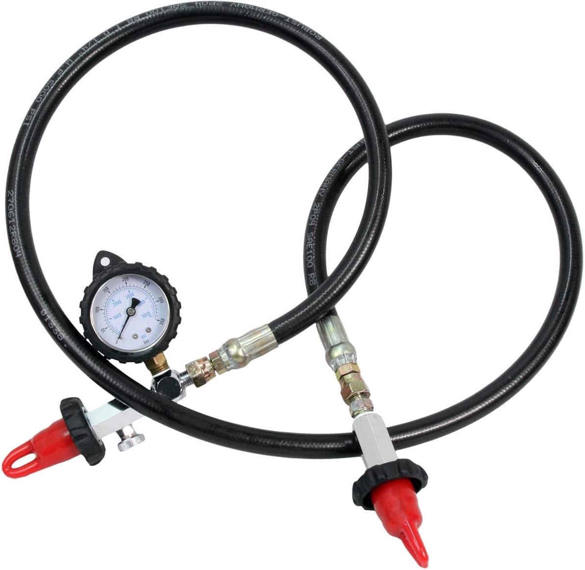 Tank to Tank Equalizer with Pressure Gauge - Din With Pressure Gauge