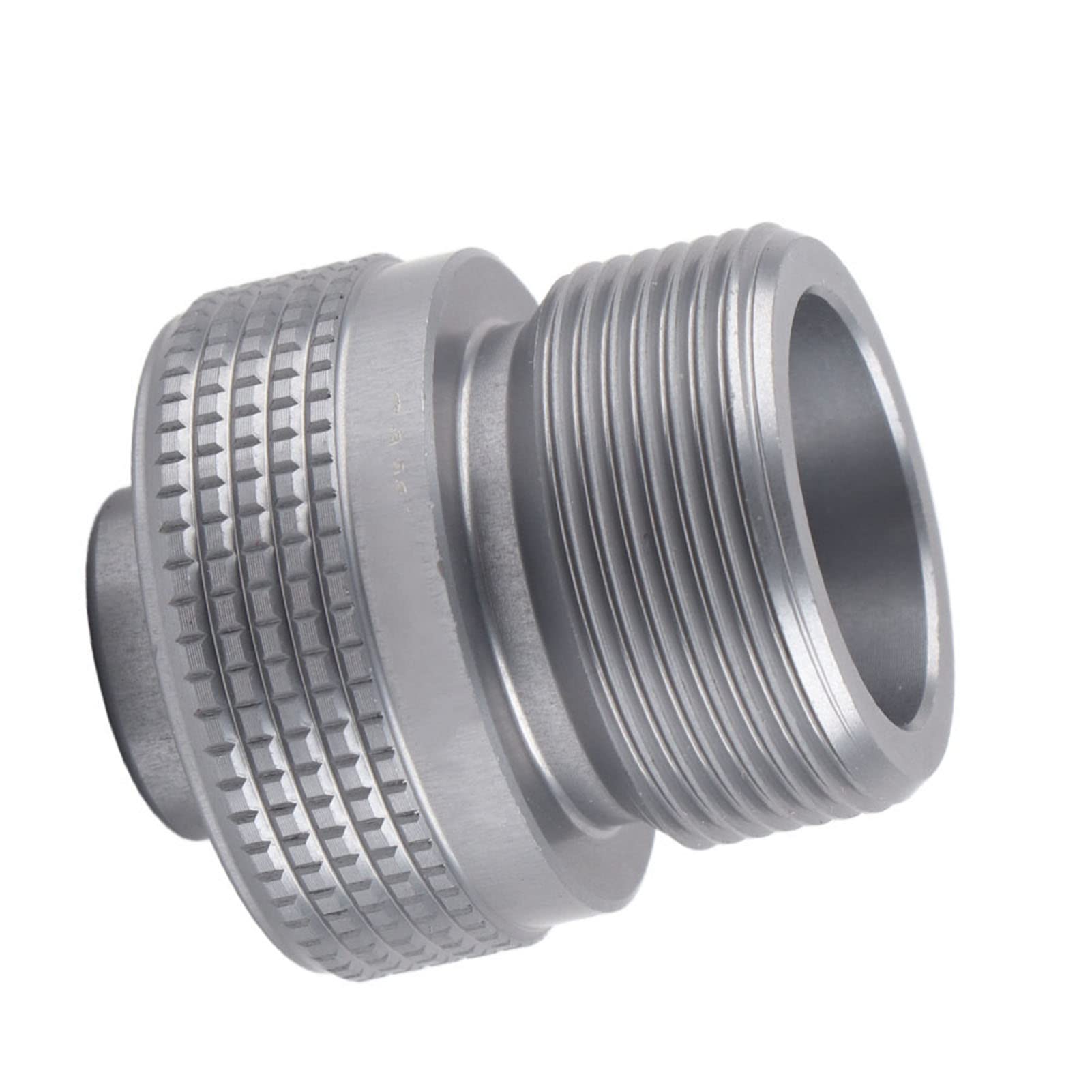 Camping-Gaskartuschenadapter – Wandelt Flache Kartuschen in 1-Liter-MAPP-Gastanks um – Leichte Aluminiumlegierung – Ideal für Camping, Kochen im Freien und Picknicks