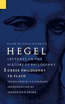 Lectures on the History of Philosophy, Volume 1: Greek Philosophy