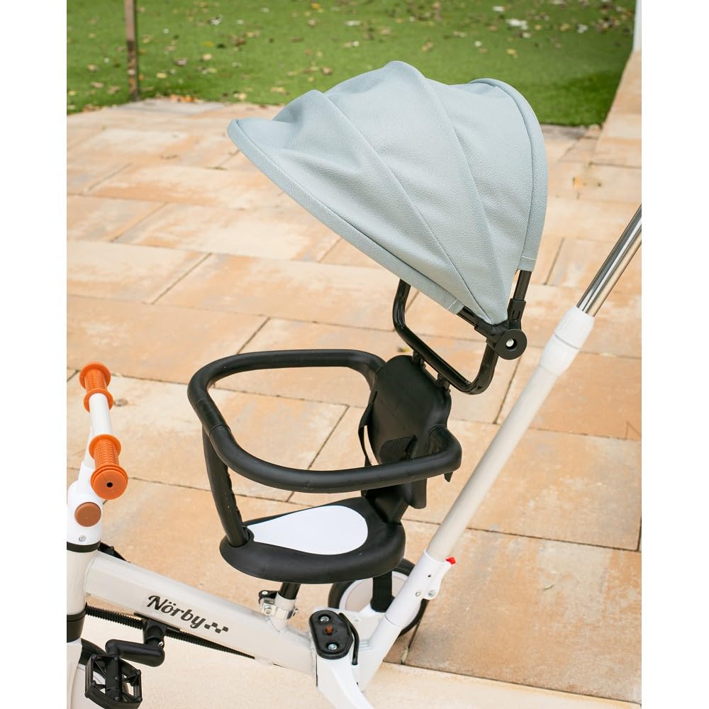 Interbaby Norby: 5 in 1 Dreirad und Laufrad mit Verdeck, 1 bis 5 Jahre