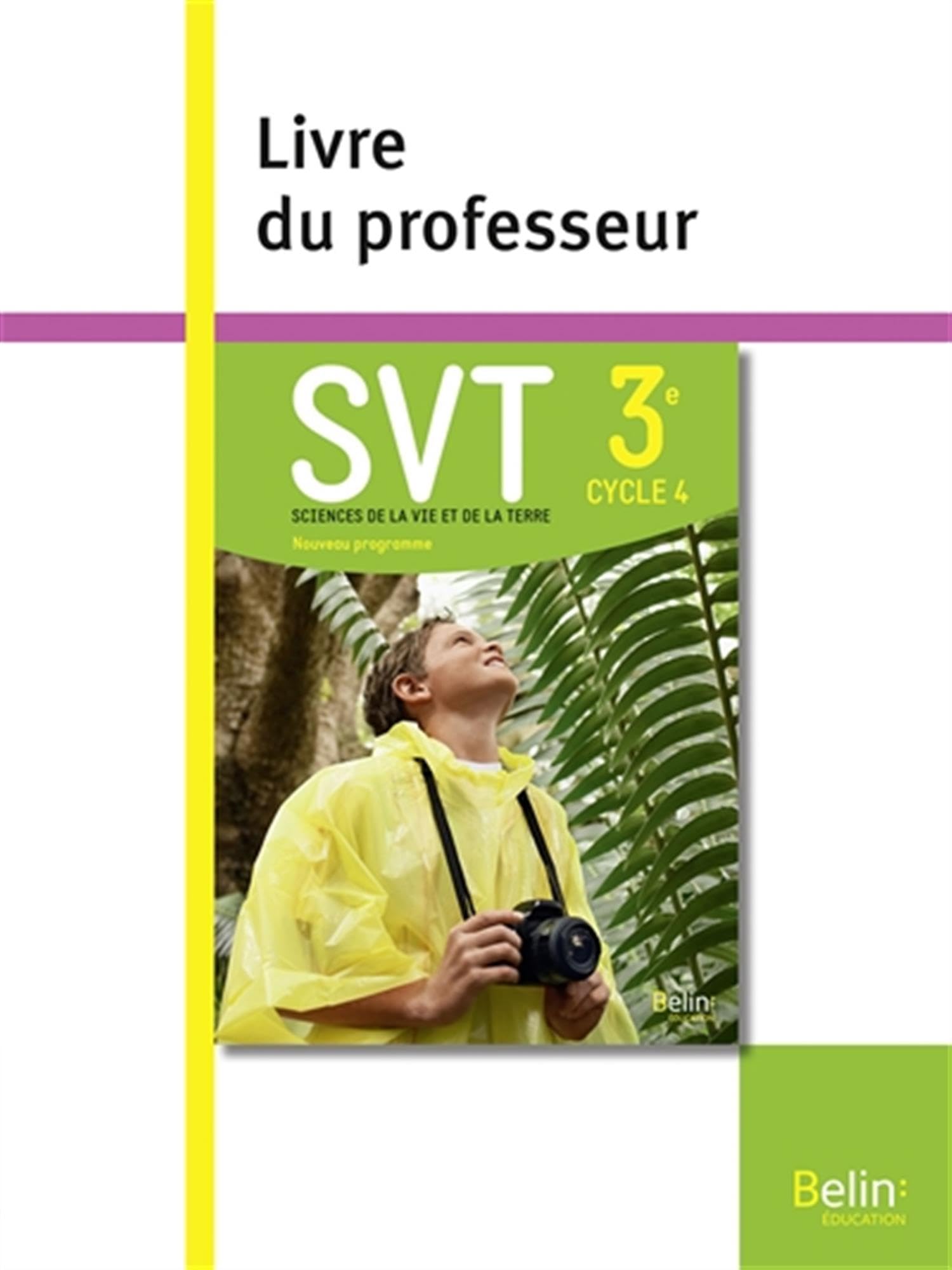 SVT 3e livre du professeur