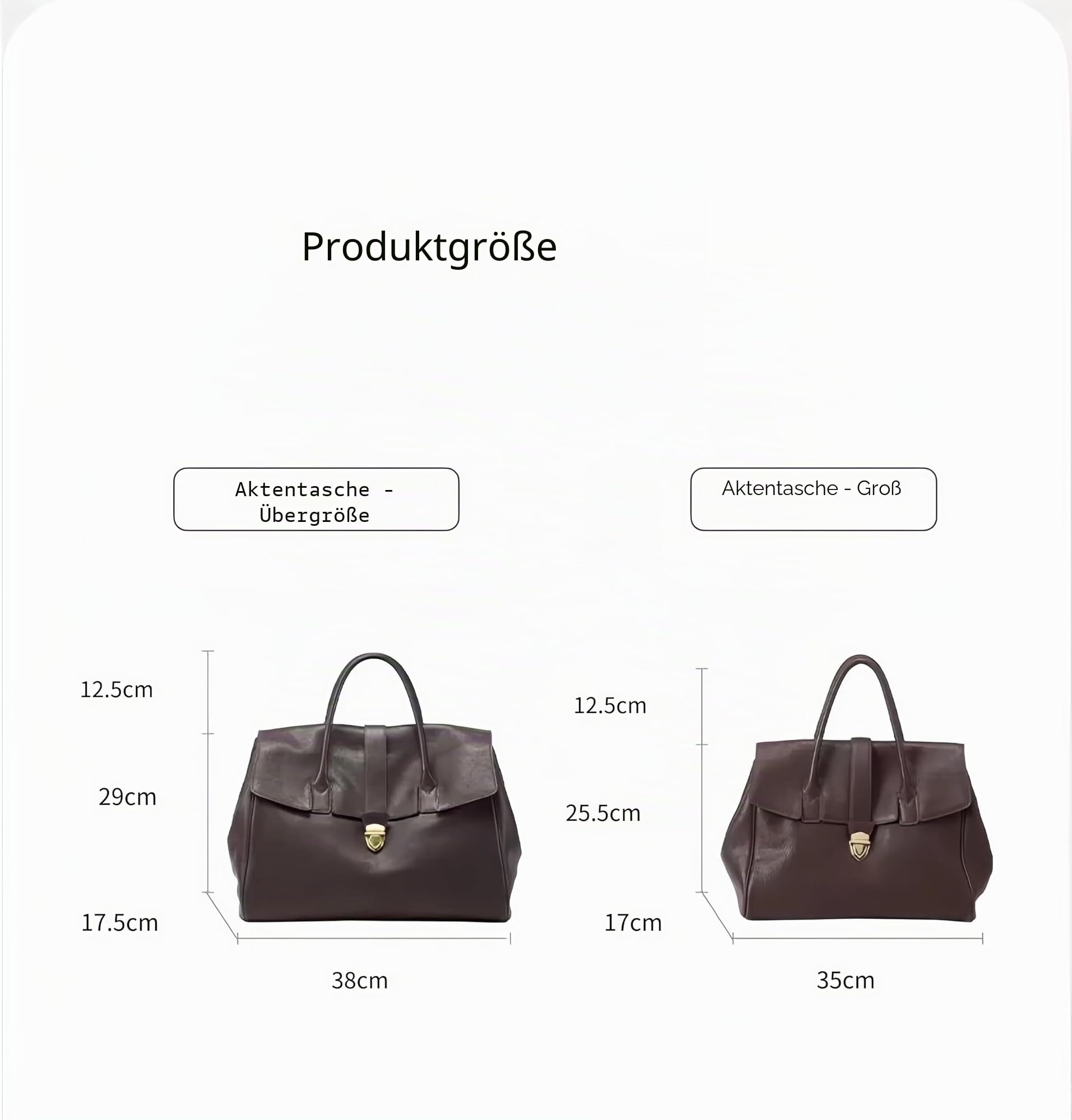 Damen-Handtasche aus echtem Leder, Umhängetasche für Damen, Tragegriff oben, Reisetasche, große Kapazität, Retro-Taschen