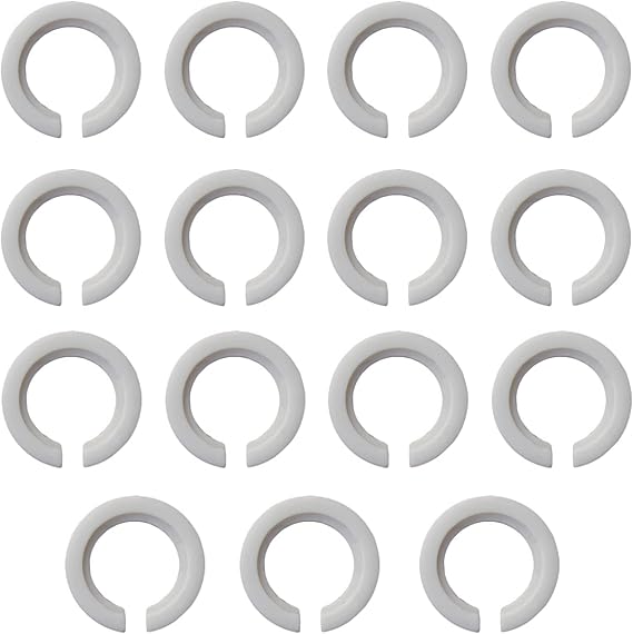 15 Pcs Lampshade Reducer Ring, E27 to E14 Screw Lamp Shades Reducer