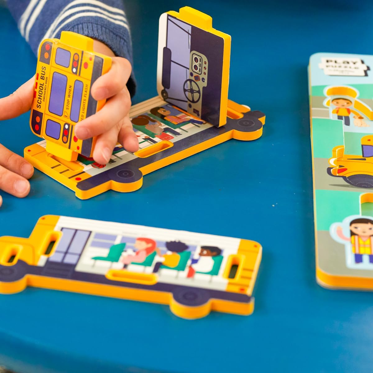 STORYTIME TOYS School Bus Play Puzzle