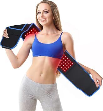 Red Light Therapy Belt, Infrared Light Therapy Red Light Therapy Device, Infrared Light Therapy Wrap, Near Infrared LED Light Therapy for Leg Knee Back Waist Shoulder Pain Relief