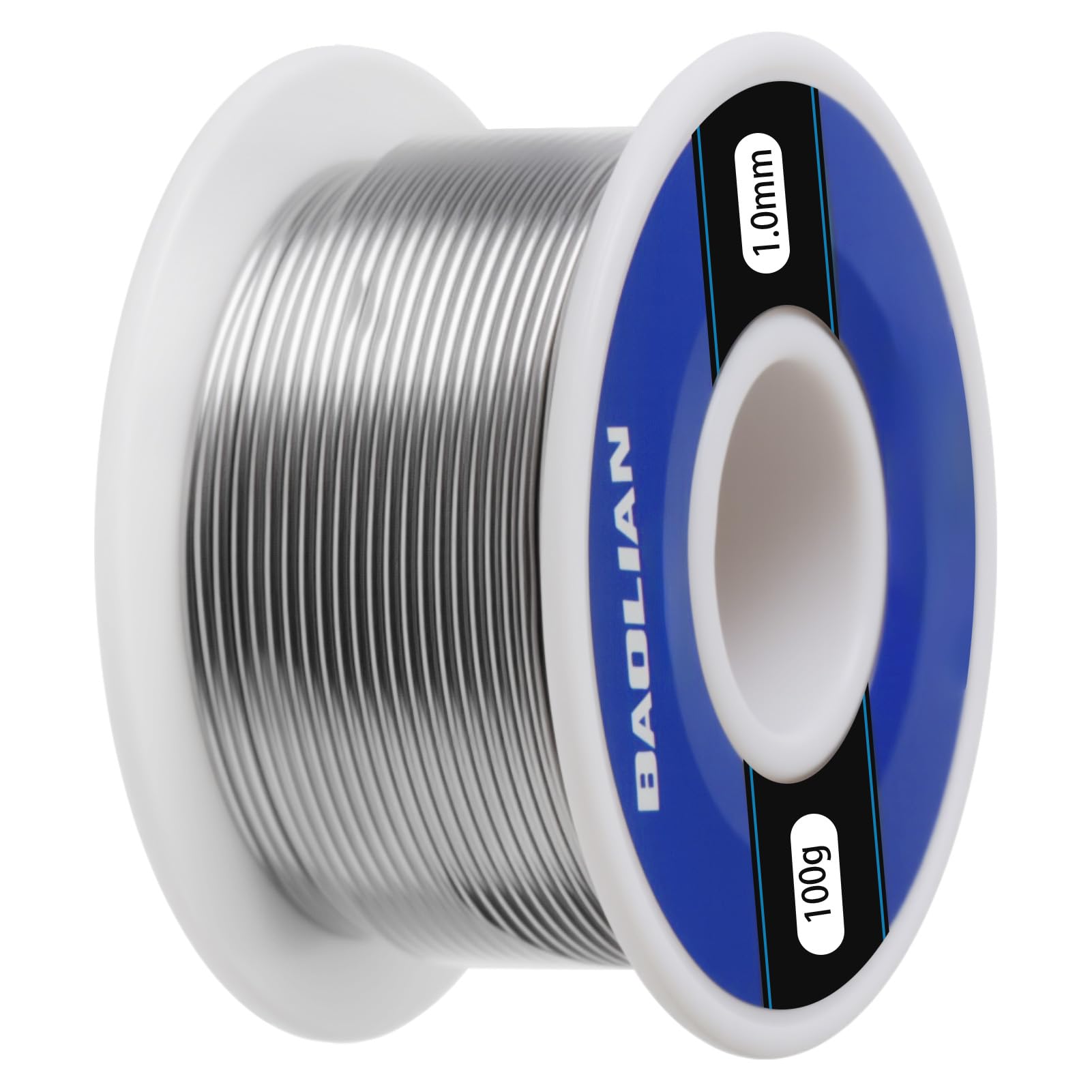 Filo per Saldatura, 1 mm 100g Stagno per Saldatura con Nucleo di Colofonia, Stagno per Saldatura Elettronica, Saldatura per la Riparazione e i Componenti Elettronici