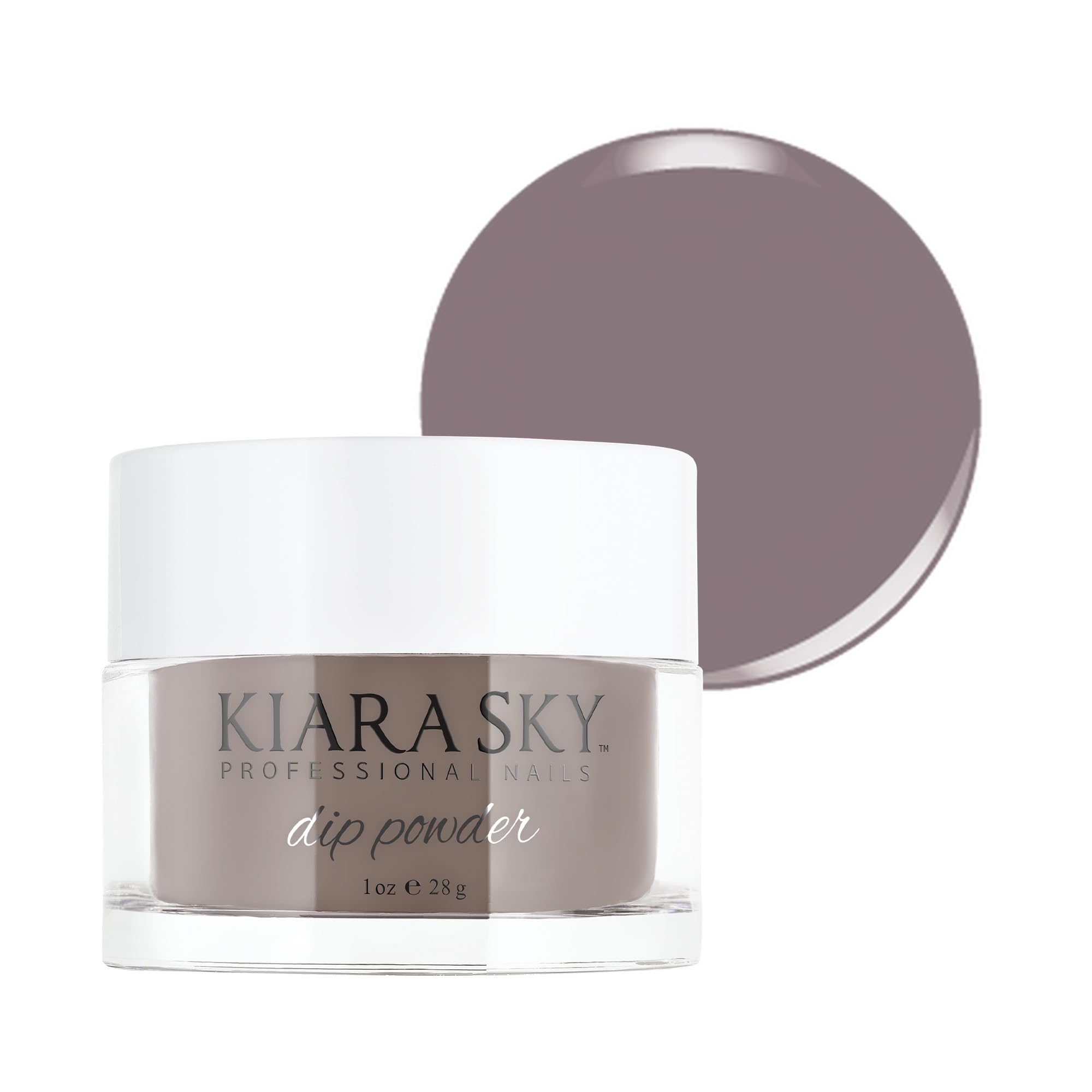 Kiara Sky Dip Powder Gray Tones 1 oz, Country Chic