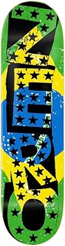 Zero Brazilian Punk Skateboard Deck, Purple with Stars Design