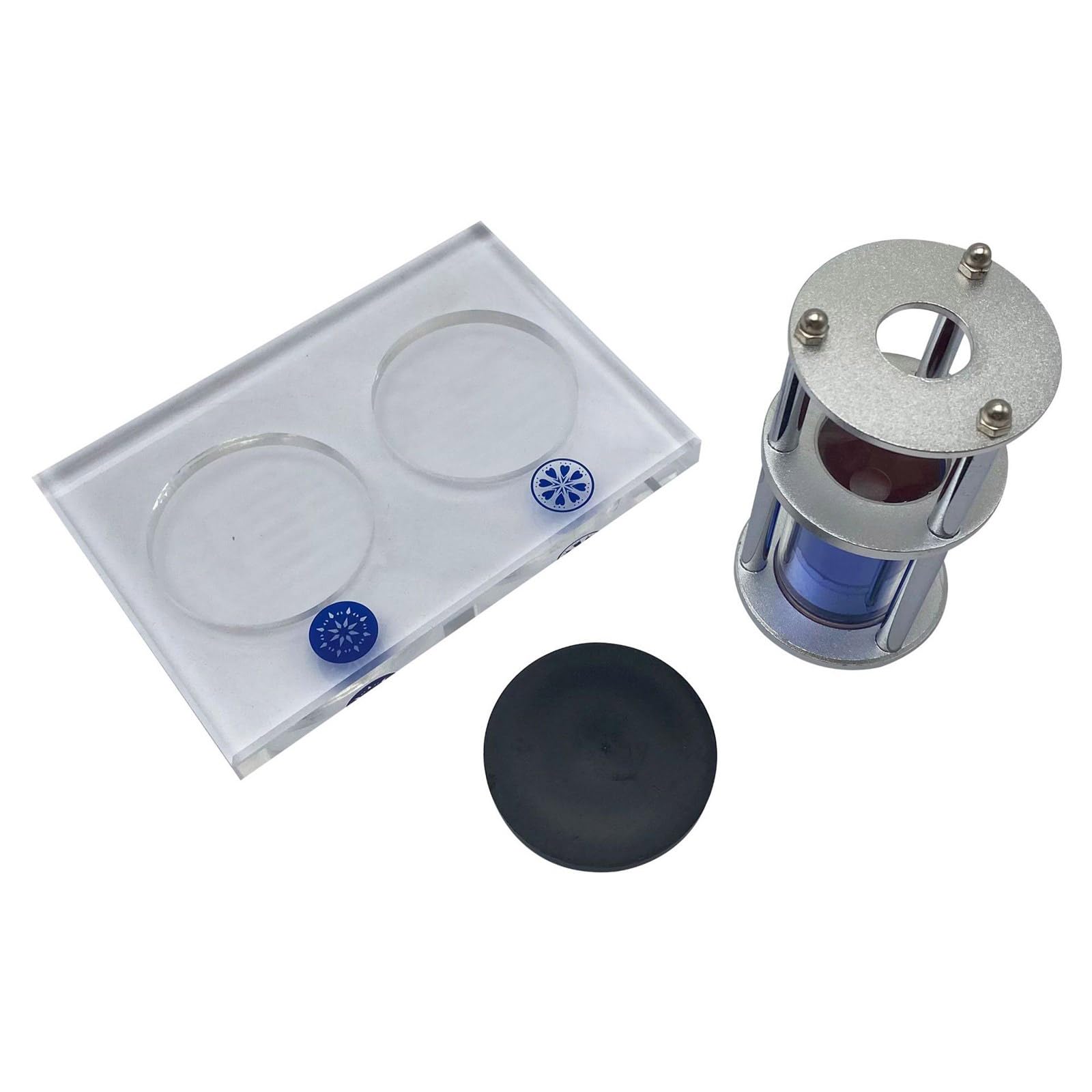 Portable Jeweler Tool with 10x Magnifying Lens Glass Jewelry Accessories to See Hearts and Arrows in Diamond Jewelry Glass