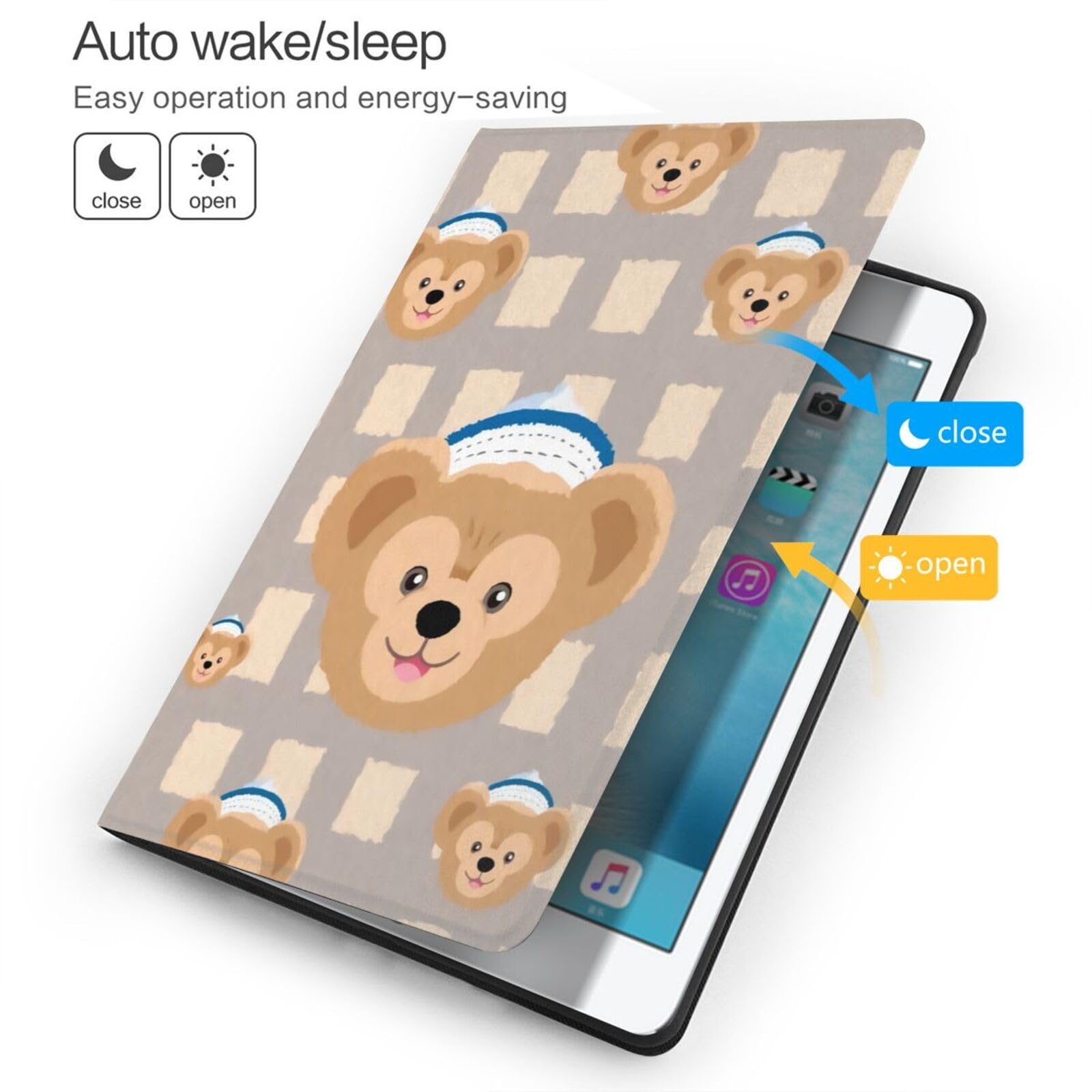 Amazon.co.jp: Ipad ケース ダッフィー Ipad Air3 & Pro (10.5