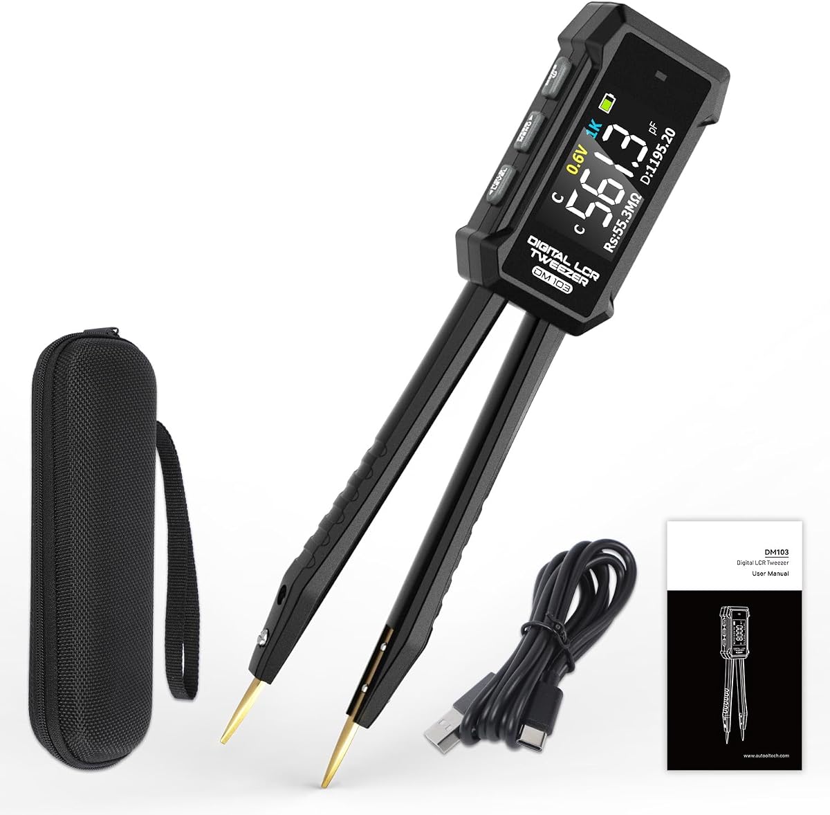 DM103 LCR Meter Tweezer