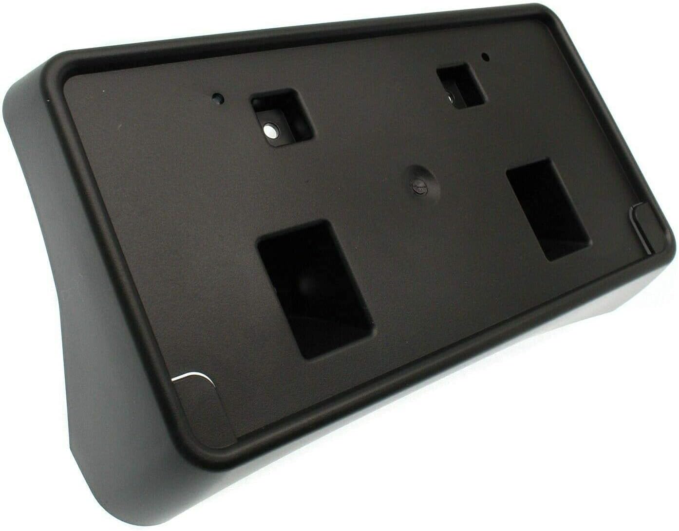 I-Match Auto Parts Front License Plate Frame Bracket Tag Holder Black Textured for 2015-2023 Dodge Challenger for Models with Fogs 68175091AA CH1068146