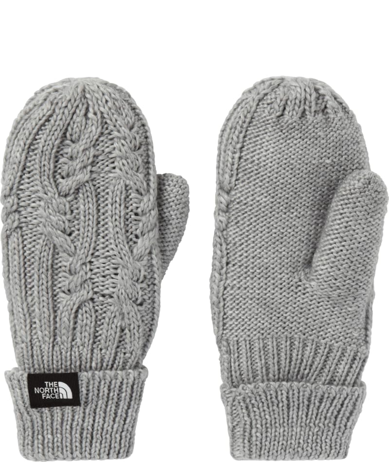 THE NORTH FACE Kids' Oh Mega Mitts, TNF Light Grey Heather, Large/X-Large