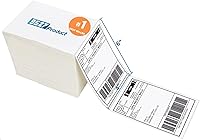 9527 Product 4x6 Fanfold Direct Thermal Shipping Labels, Perforated, 500 Labels per Stack - Strong Adhesive, Jam-Free
