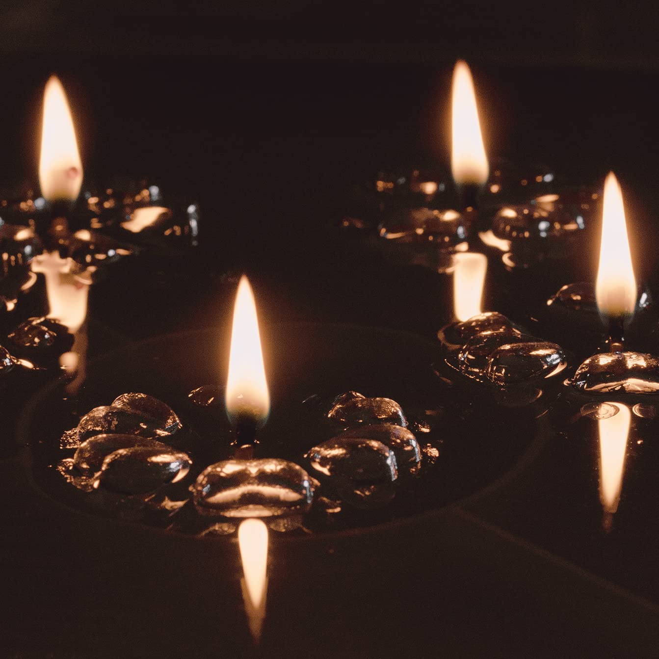 Aromaglow 8+ Hour Reusable Floating Candles | Long Burn Wicks Only | 100 Pack | Indoor & Outdoor