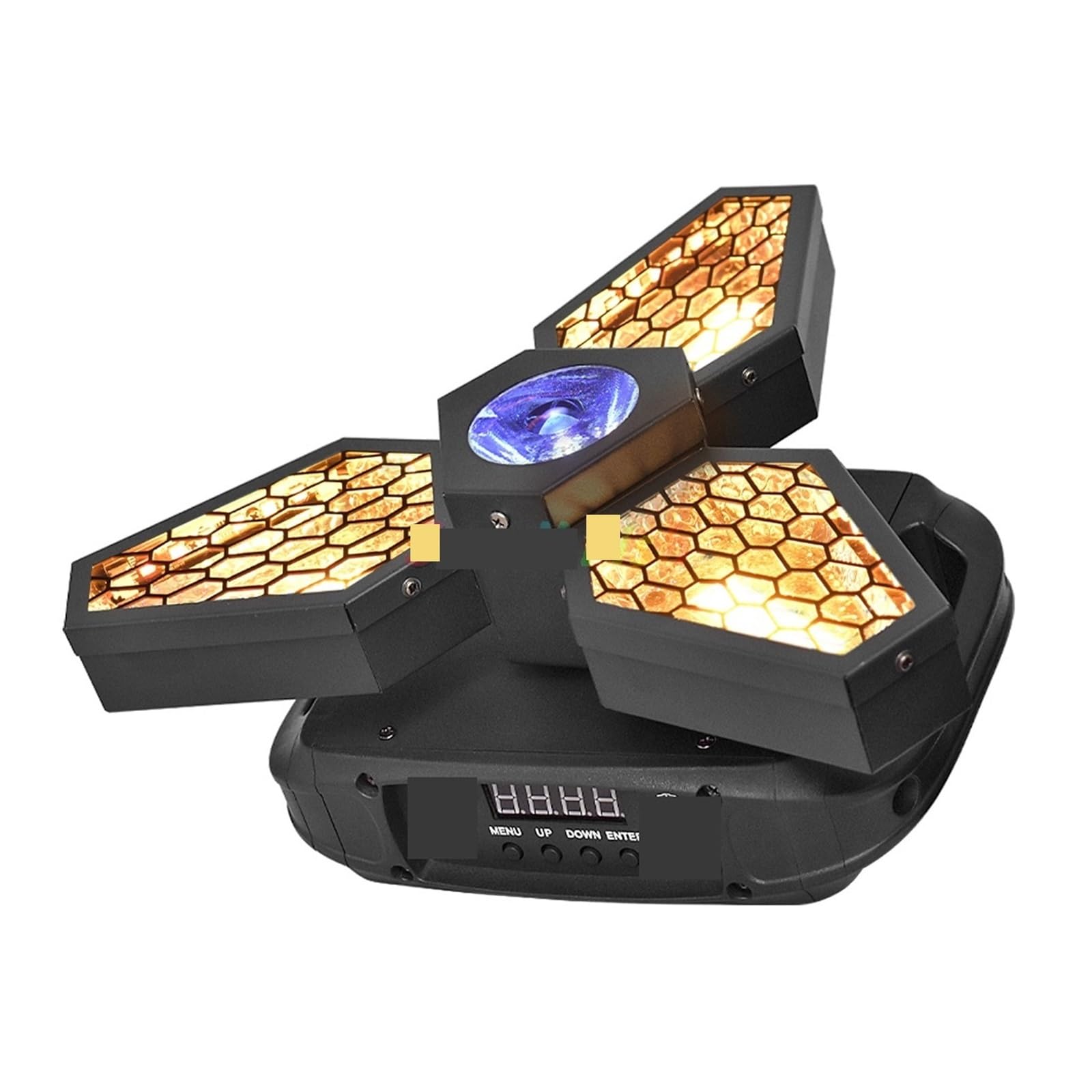Lampa projektorowa Retro Sta Light Mini 3 Head LED Z Dodatkowym Światłem Nieskończona Rotacja Muzyka Wesele Klub Bar DJ, na imprezę urodzinową, taneczną i halloweenową