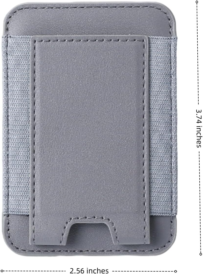7 Cards Holder for MagSafe Wallet, Stronger Magnetic Wallet RFID Blocking for iPhone 17/16/15/14/13/12 and Pro Promax Series image 3